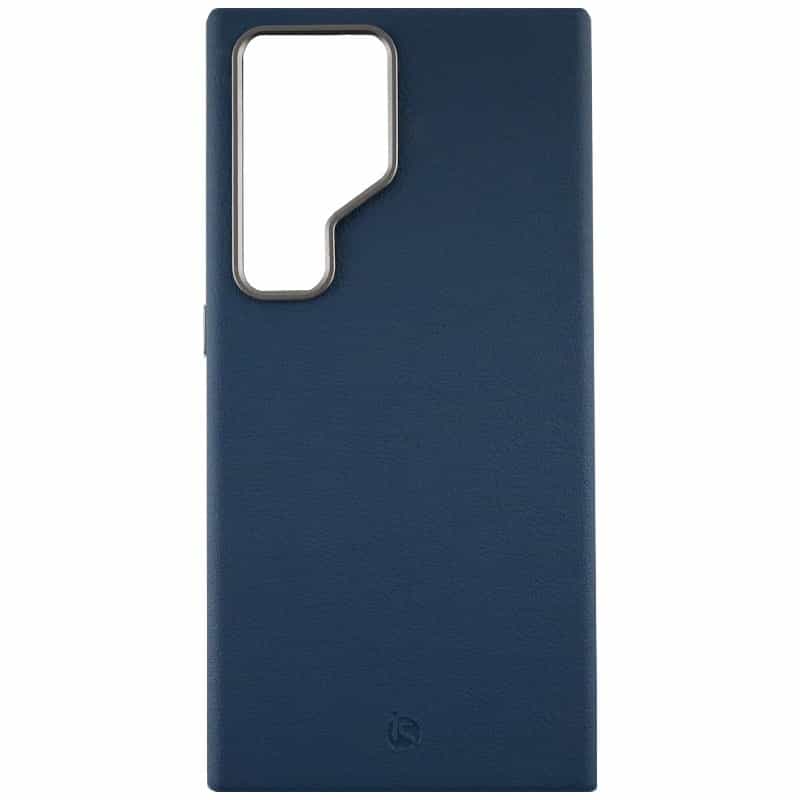 Funda Piel Samsung con MagSafe Azul S24