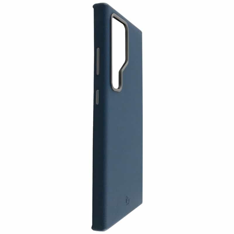 Capa Samsung em Pele com MagSafe Azul S25