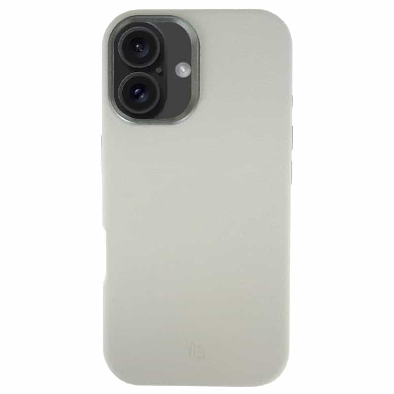 Funda de Cuero MagSafe Blanco iPhone 16