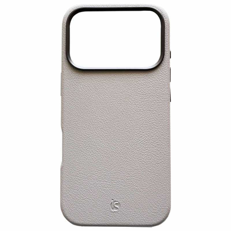 Funda de Cuero MagSafe Blanco iPhone 17 Pro