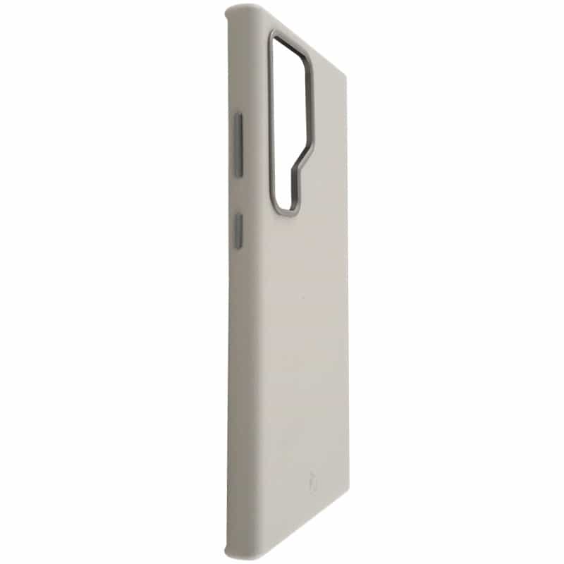 Coque Samsung Cuir MagSafe Blanc S25 Ultra