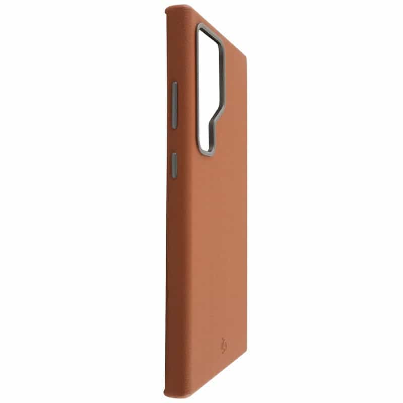 Capa Samsung em Pele com MagSafe Castanho S25 Ultra
