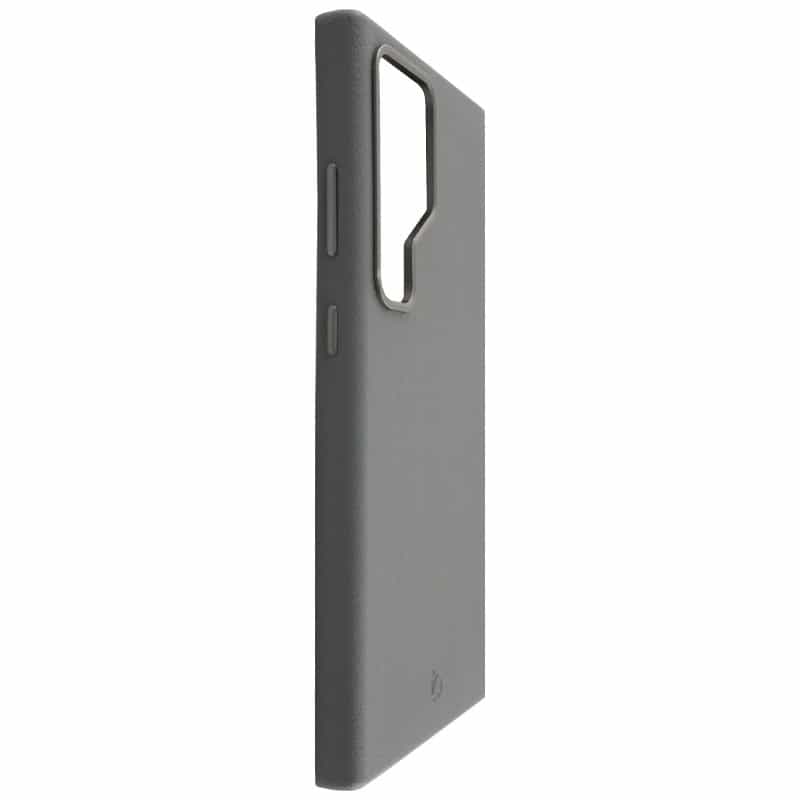 Funda Piel Samsung con MagSafe Gris S25 Ultra