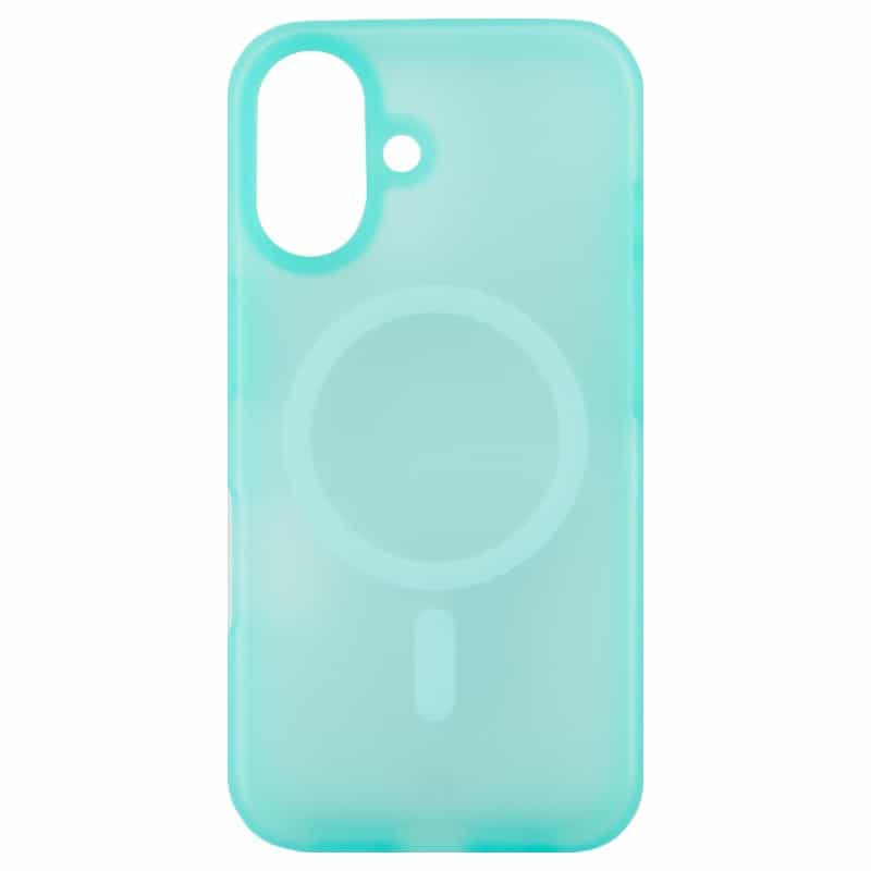 Funda Transparente Colorida MagSafe iPhone 16 Verde