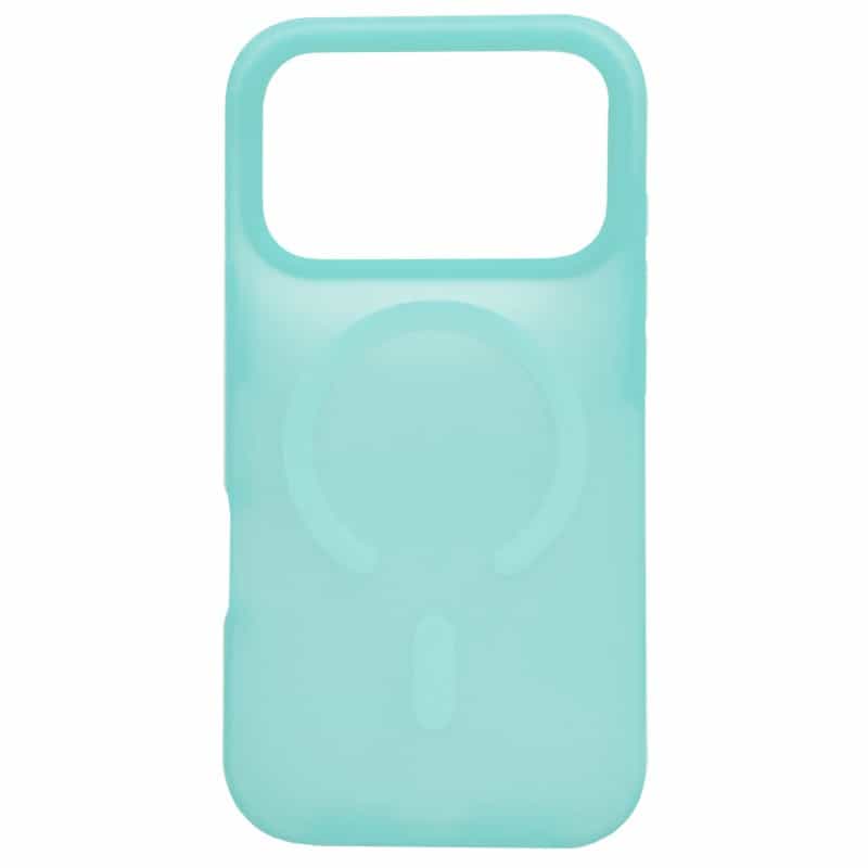 Coque Transparent Colorée MagSafe iPhone 17 Pro Max Vert