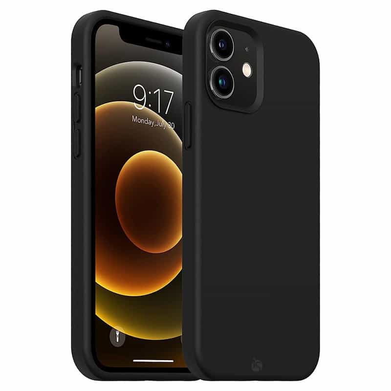 Coque iPhone Antichoc 12 Noir