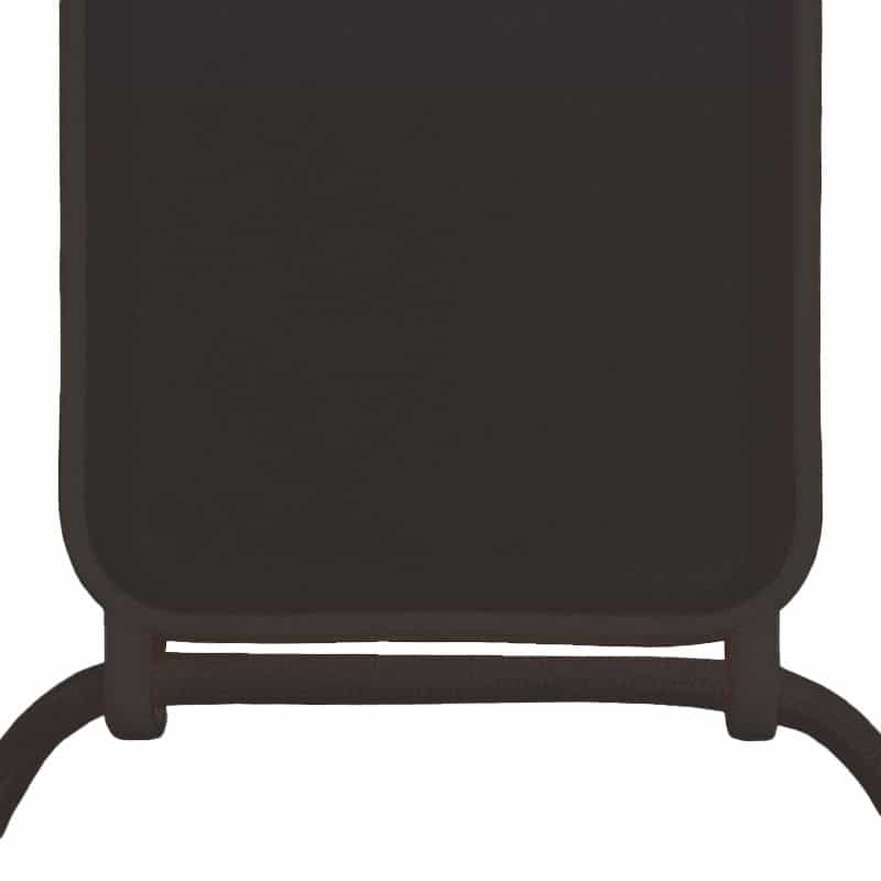 Coque avec Cordon iPhone 12 / 12 Pro Noir