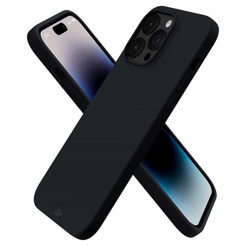 Funda iPhone con Cuerda 14 Pro Max Negro