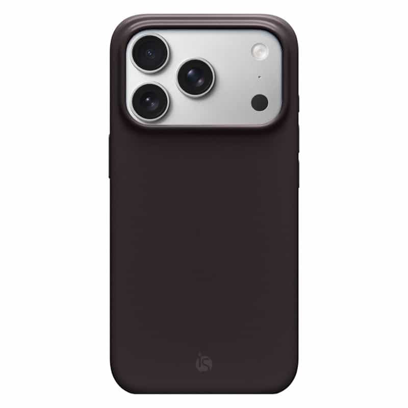 Coque en Silicone Liquide Magsafe pour iPhone 17 Pro Noir