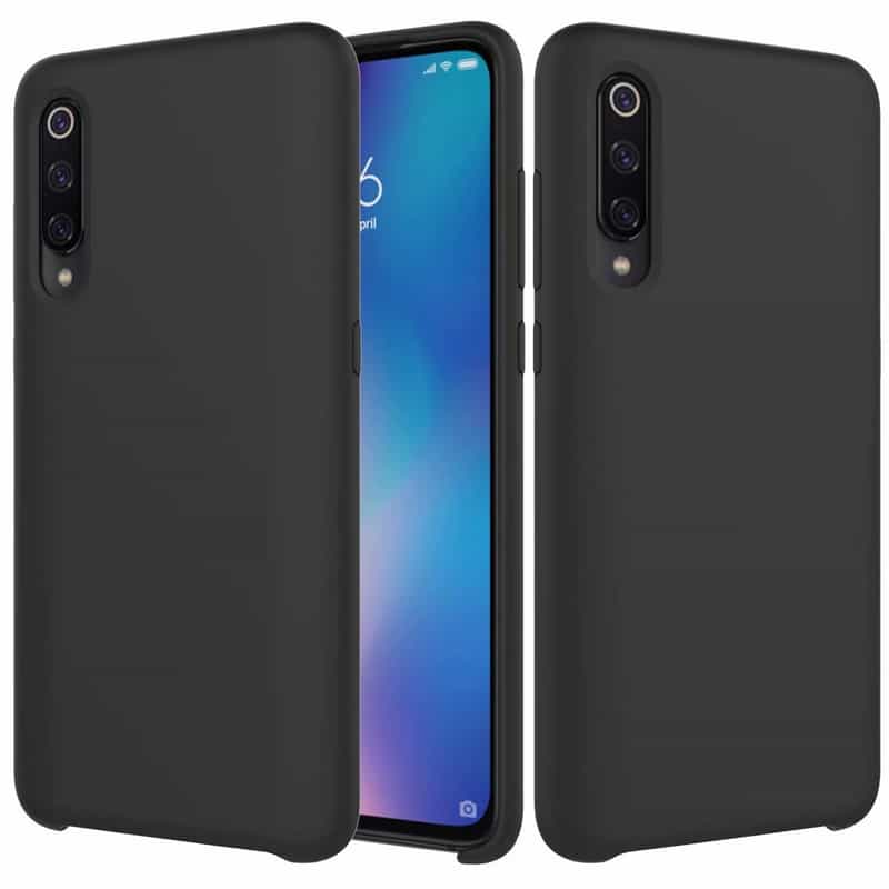 Capa Xiaomi Silicone Líquido Preto Redmi Note 8