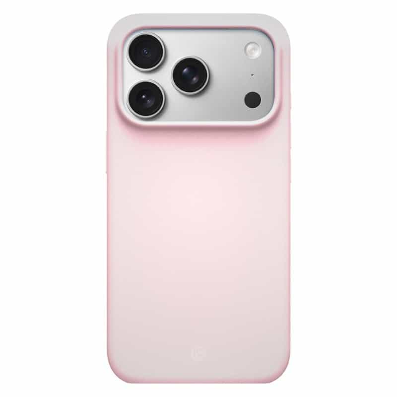 Coque en Silicone Liquide Magsafe pour iPhone 17 Pro Max Rose