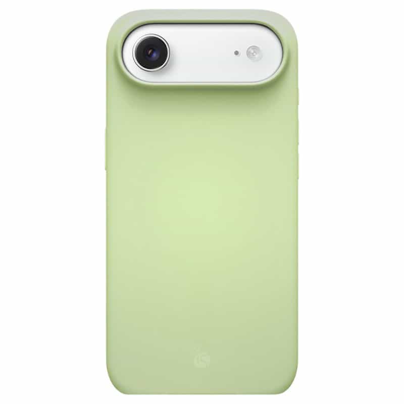 Capa Silicone Líquido Magsafe iPhone Air Verde Claro