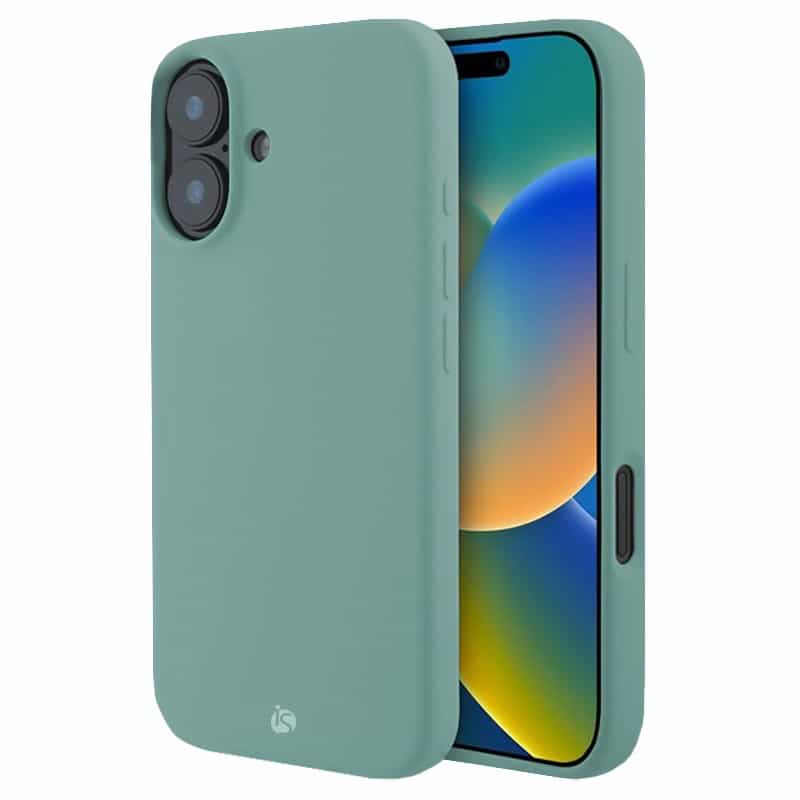 Capa Silicone Líquido Magsafe iPhone 16 Plus Verde