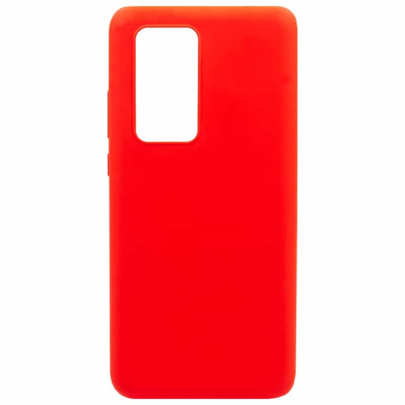 Funda en Silicona Huawei P20 Lite Rojo