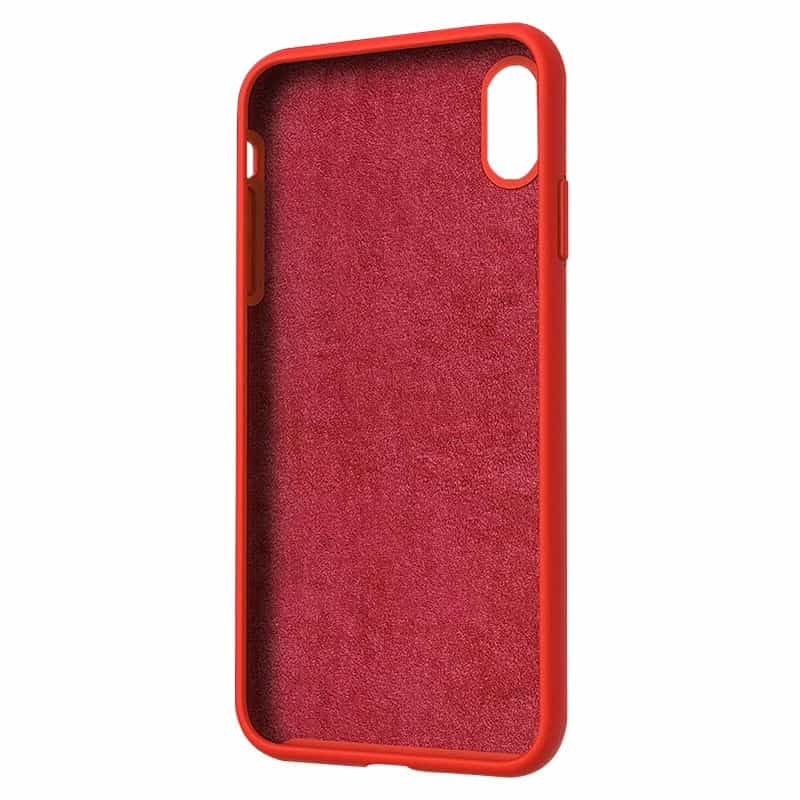 Funda en Silicona Líquida Magsafe iPhone XR Rojo