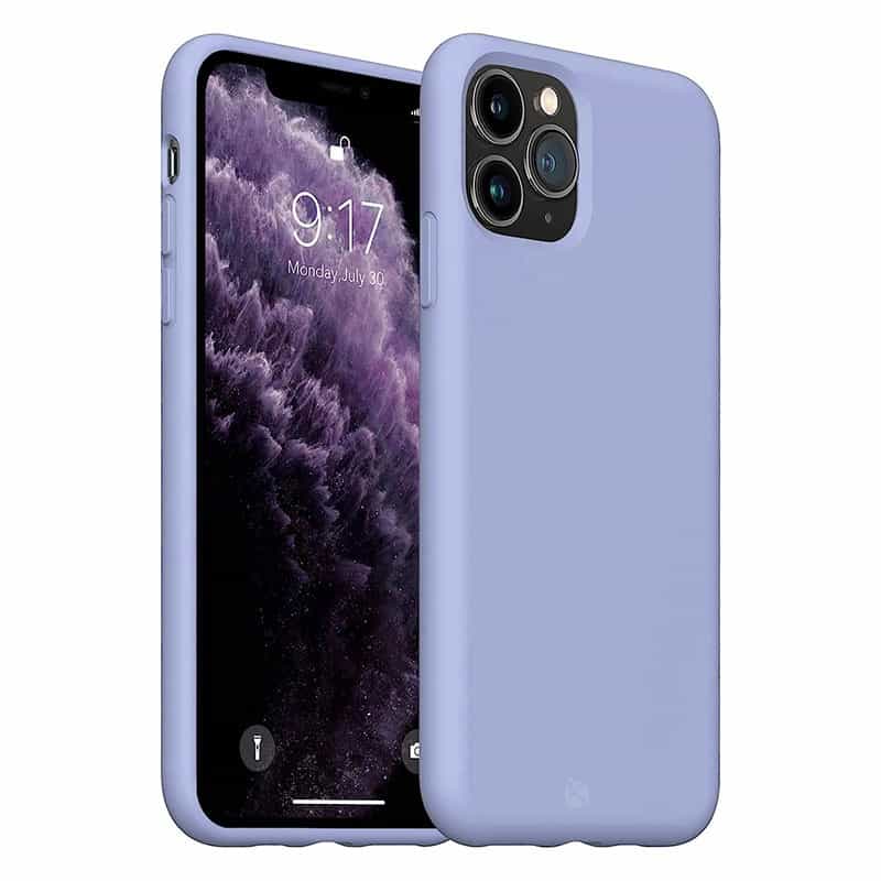 Funda en Silicona Líquida Magsafe iPhone 11 Pro Lavanda