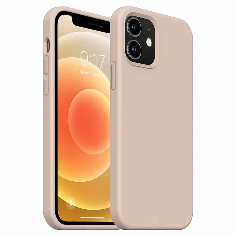 Capa com Cordão Ajustável Areia iPhone 12 Mini