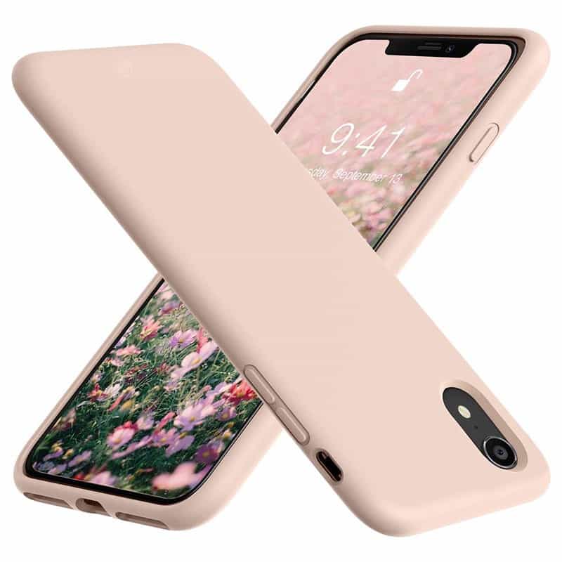 Capa com Cordão Ajustável Areia iPhone XR