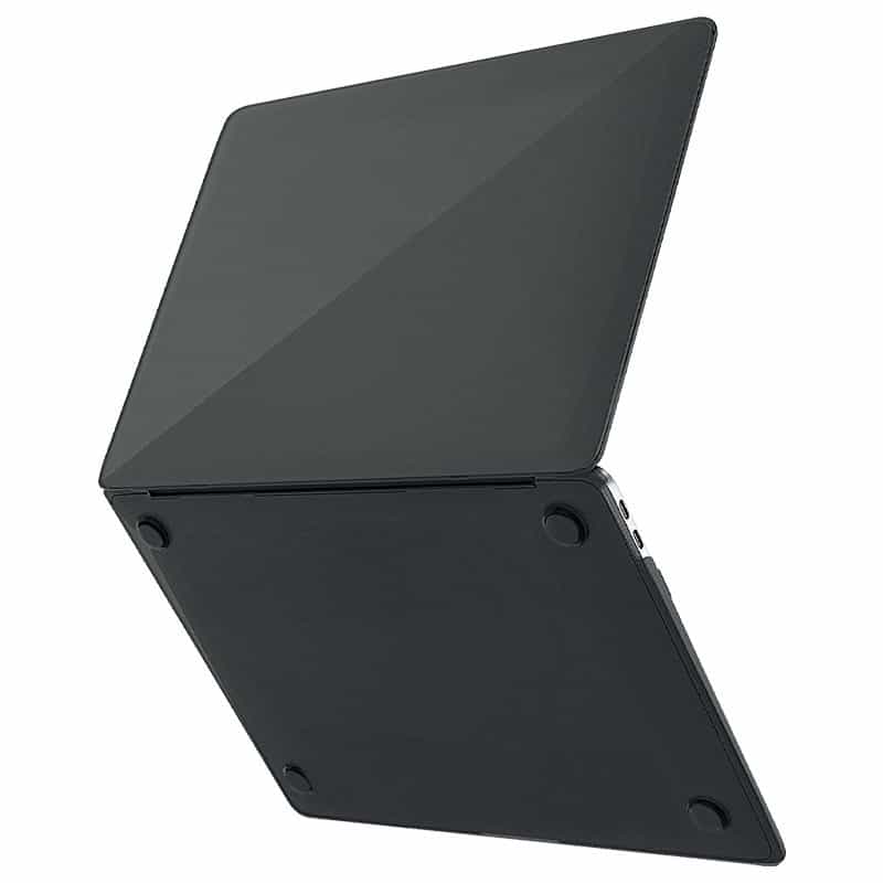 Coque MacBook Pro 13 Noir translucide