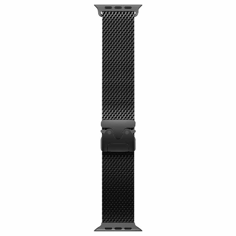 Bracelete de Silicone Magnética para Apple Watch 42   49mm Preto