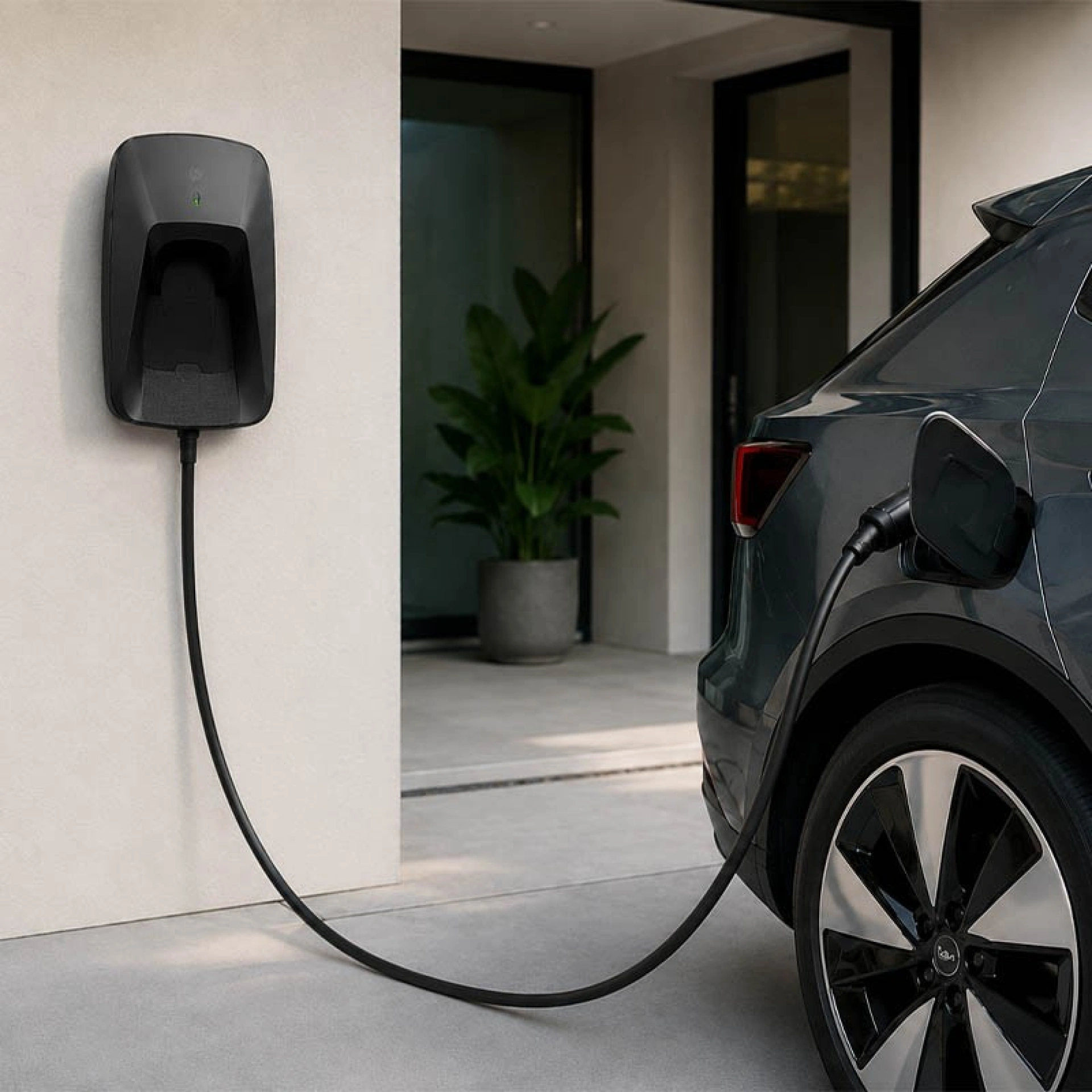 Wallbox para Veículos Elétricos instalada