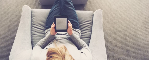 E que tal ler um eBook? experimente enquanto está em casa!