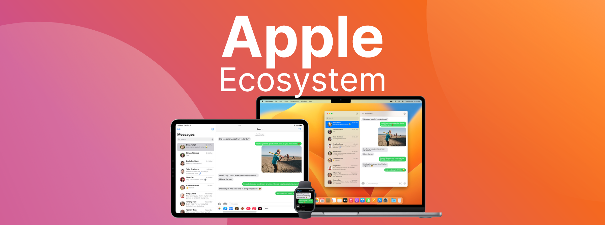 Conheces os benefícios do Ecossistema da Apple?