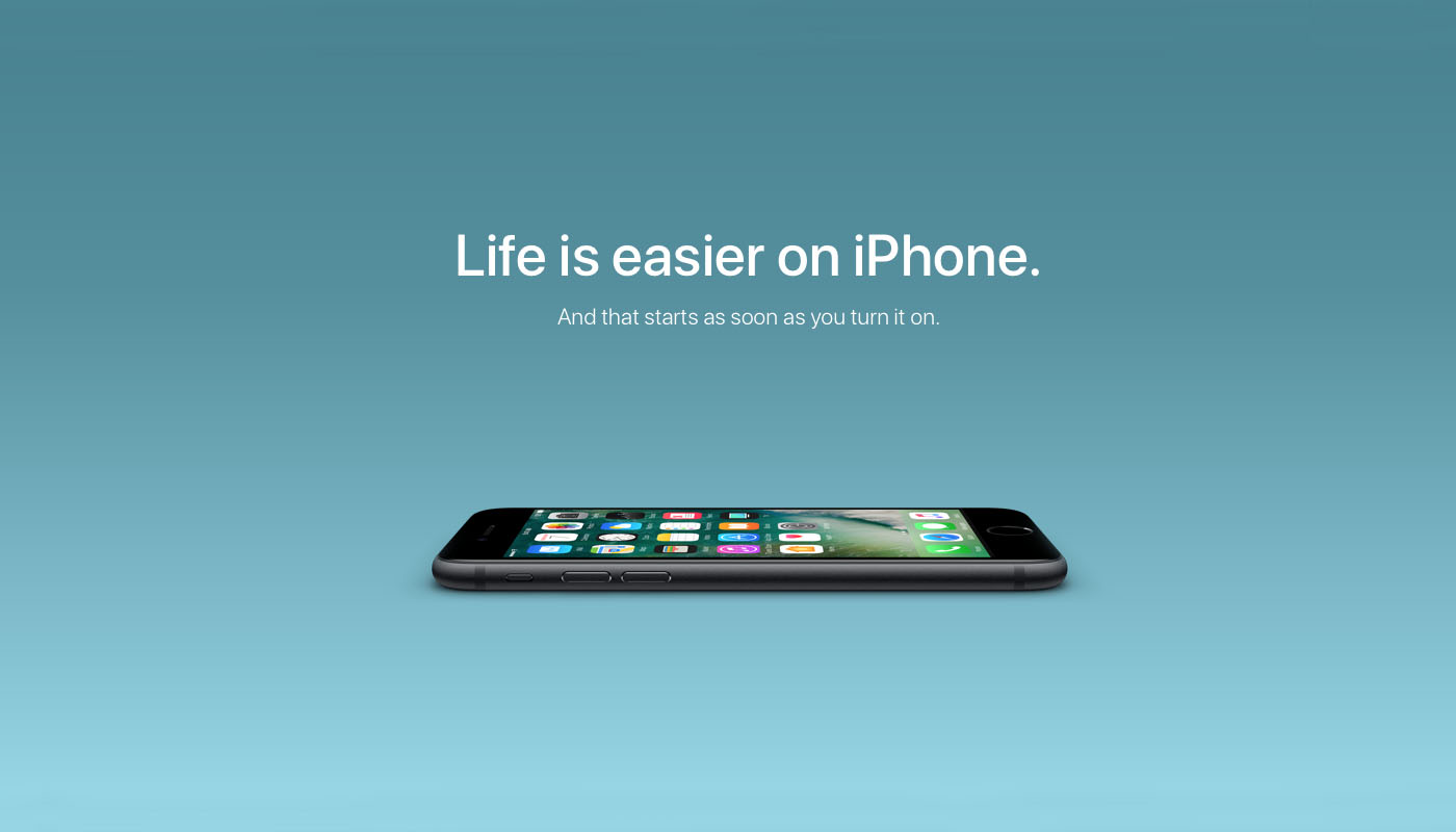 Nova campanha da Apple diz que a vida é mais fácil com um iPhone