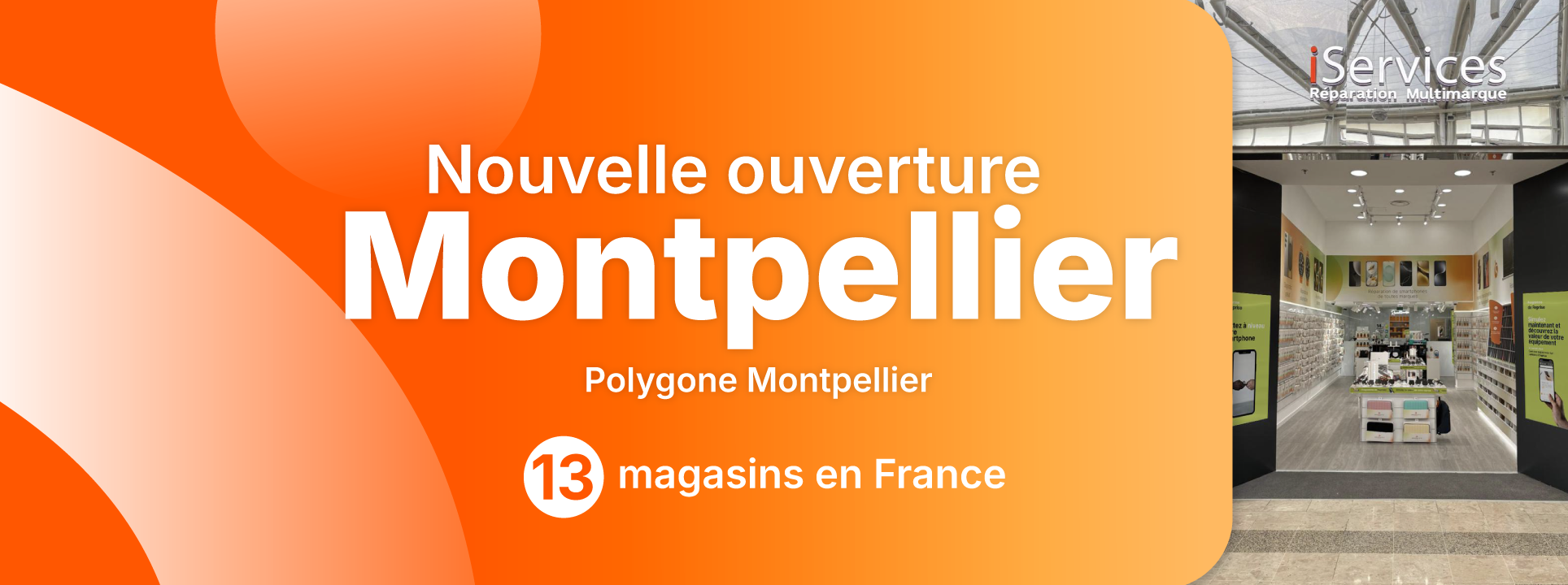 iServices ouvre un magasin à Montpellier