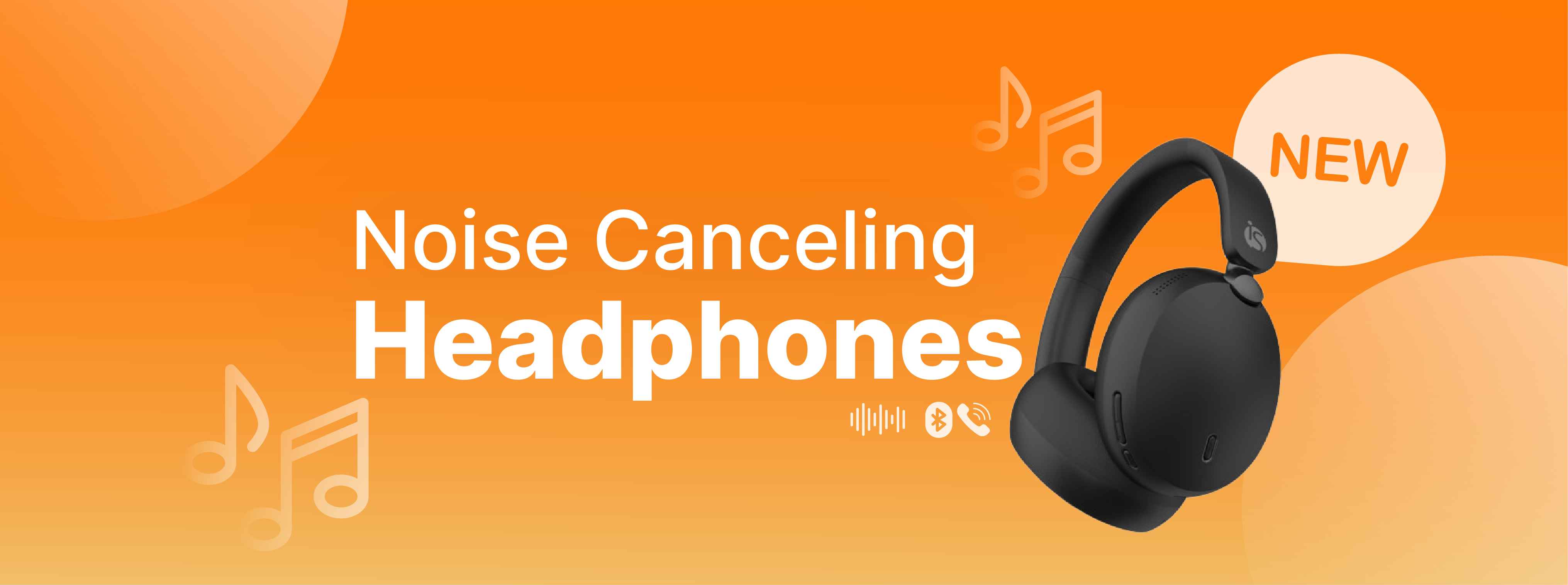 Adeus barulho com os novos Headphones da iServices