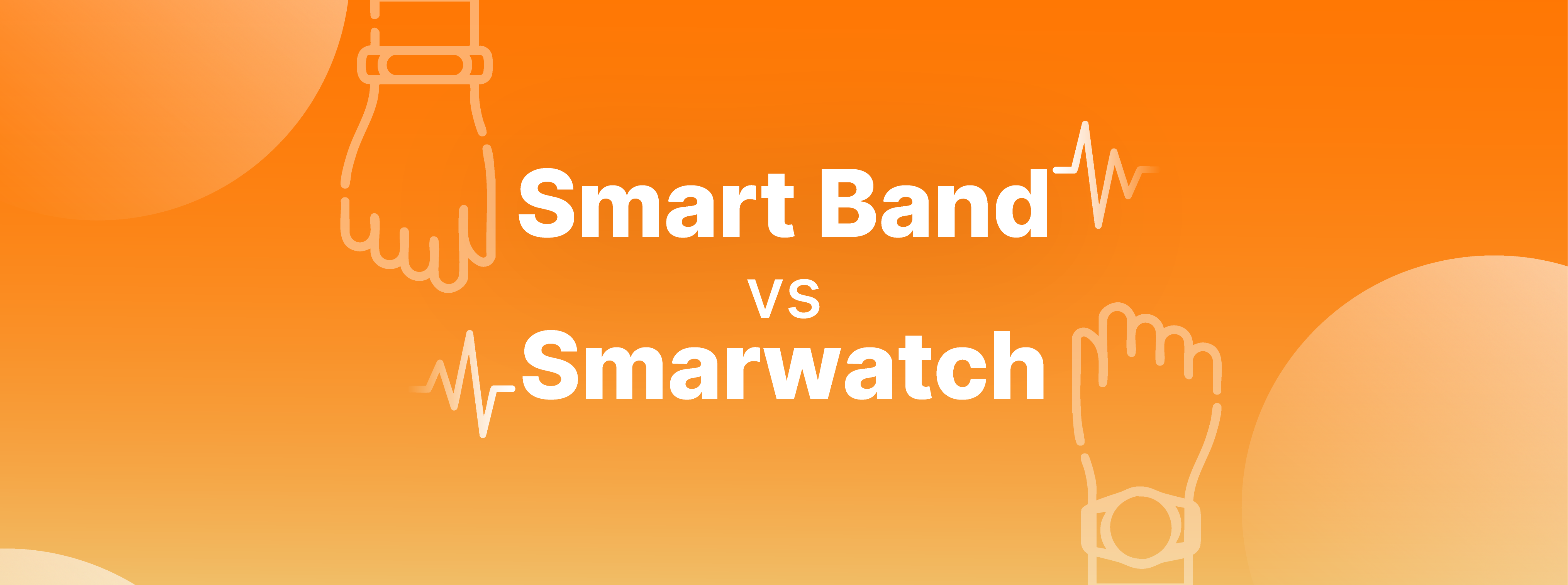 Wat is het verschil tussen een smartwatch en een smartband?