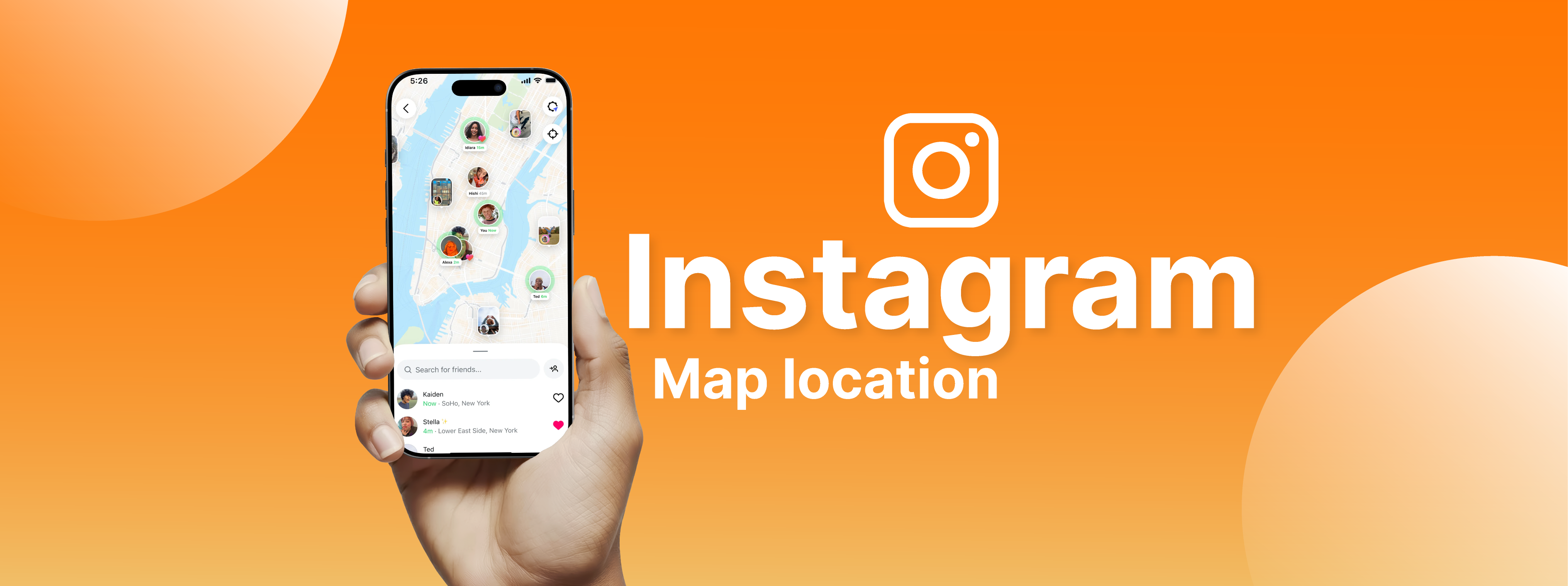 Novidade: Instagram com mapa de localização