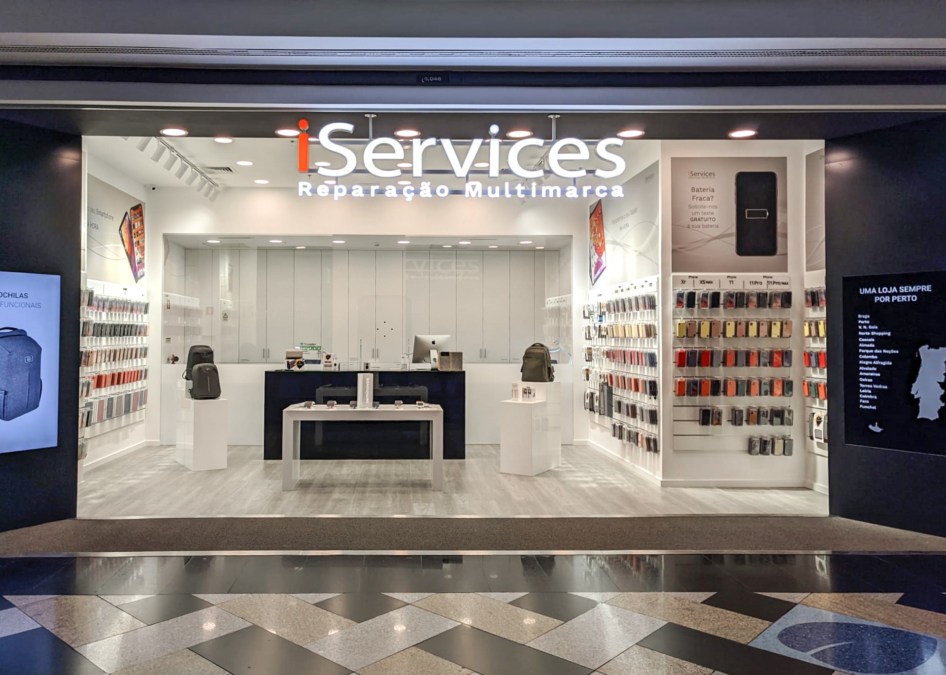 Nouveau magasin iServices à Madère