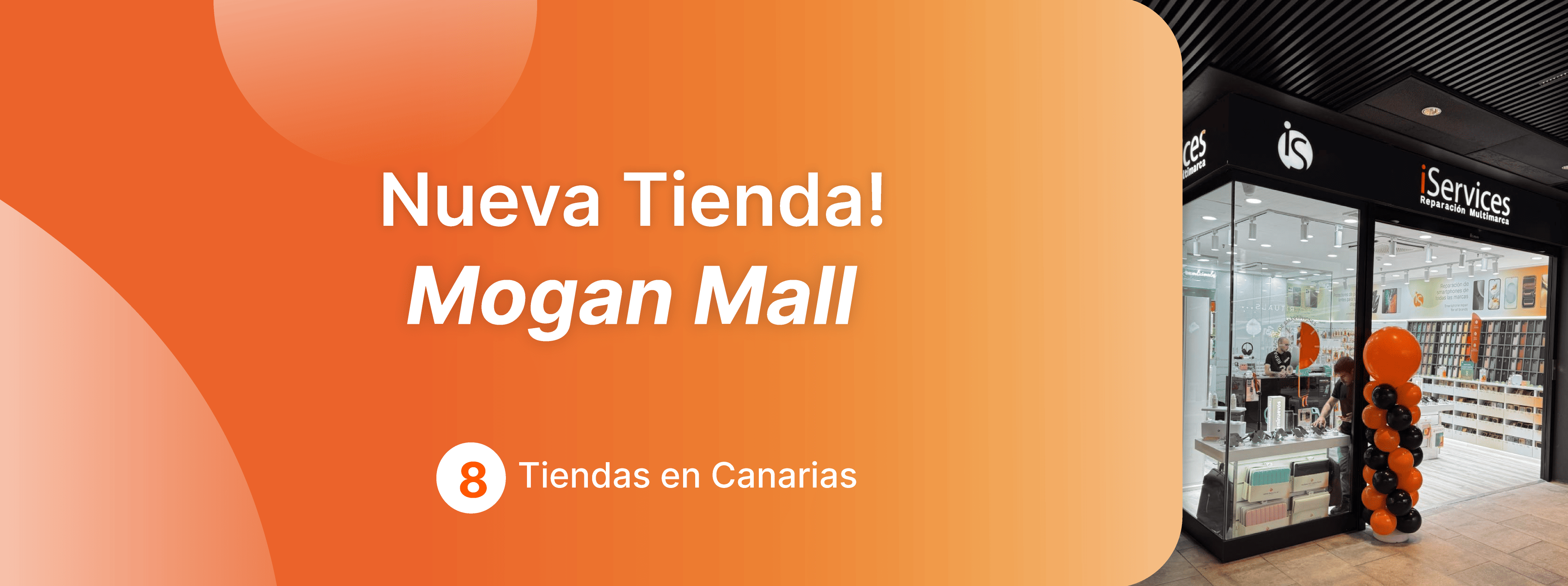 iServices abre una tienda en el centro comercial Mogan