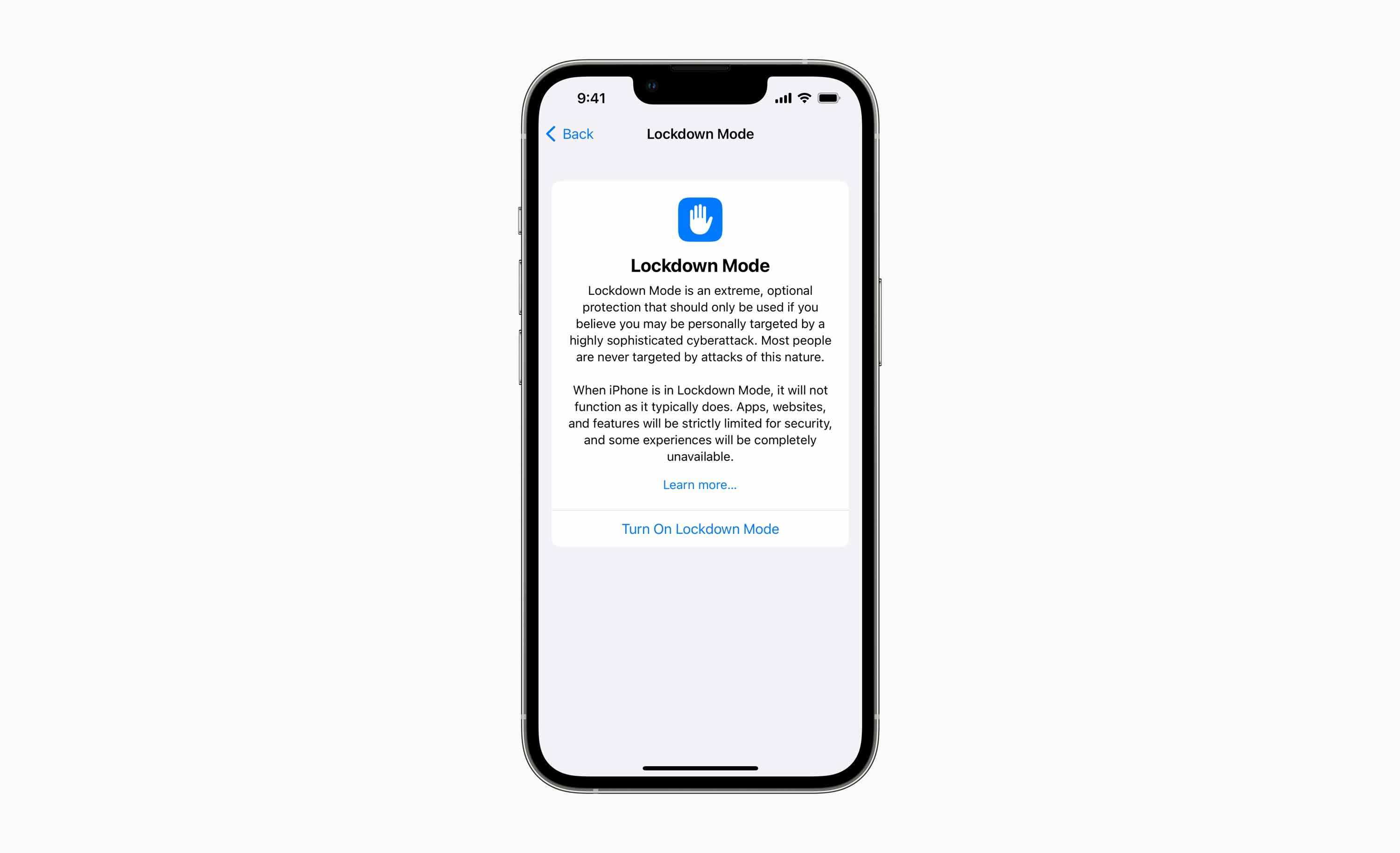 Lockdown Mode: Apple reforça a segurança dos utilizadores  blog post