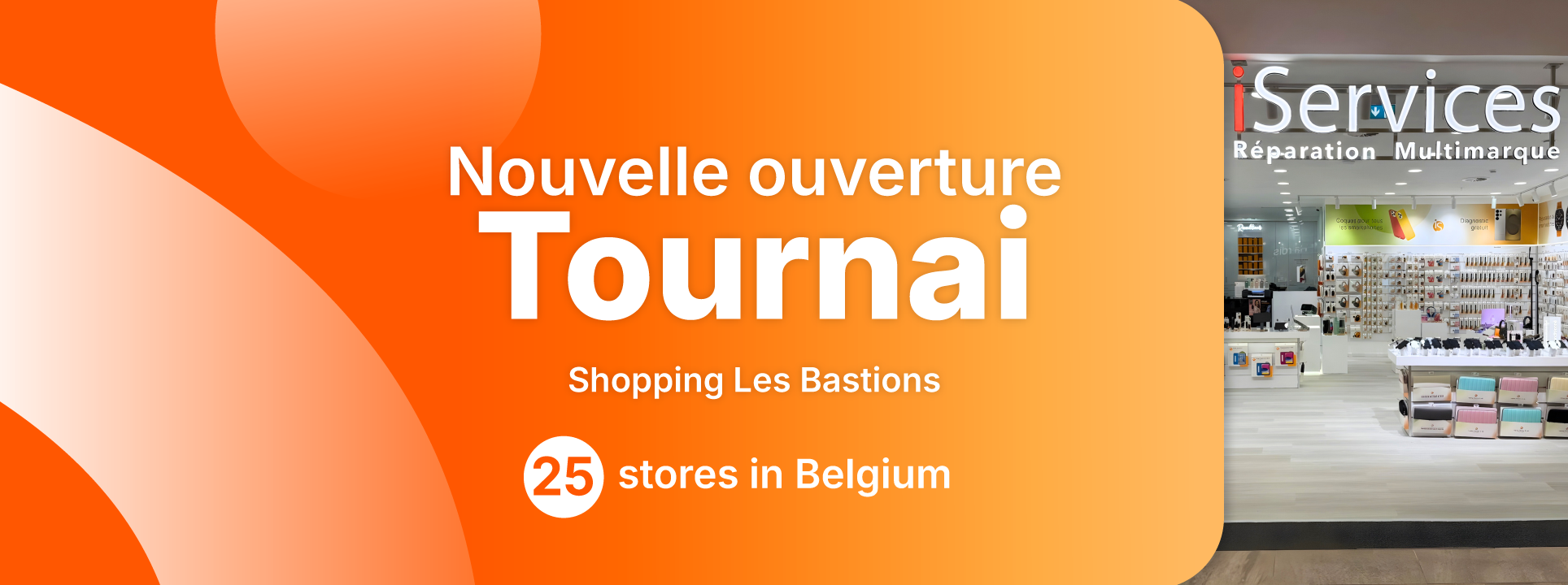 Image sur Ouverture d'iServices Les Bastions, à Tournai