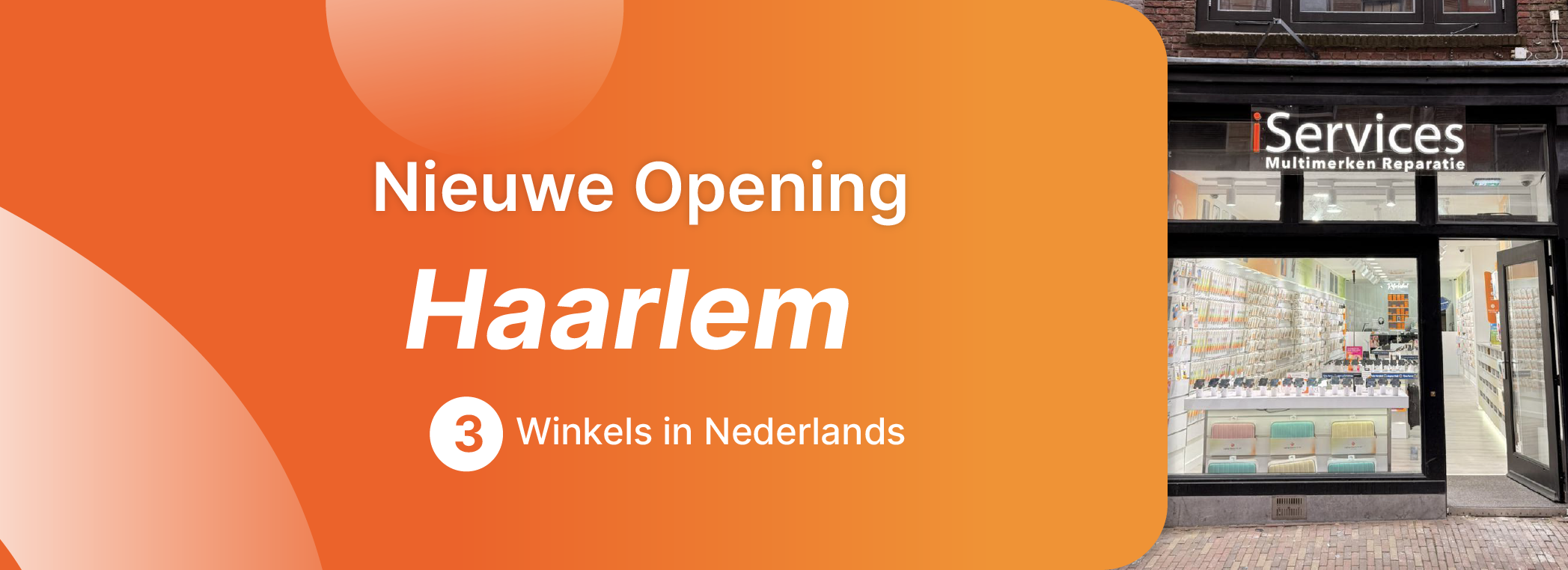 Afbeelding over iServices opent winkel in Haarlem