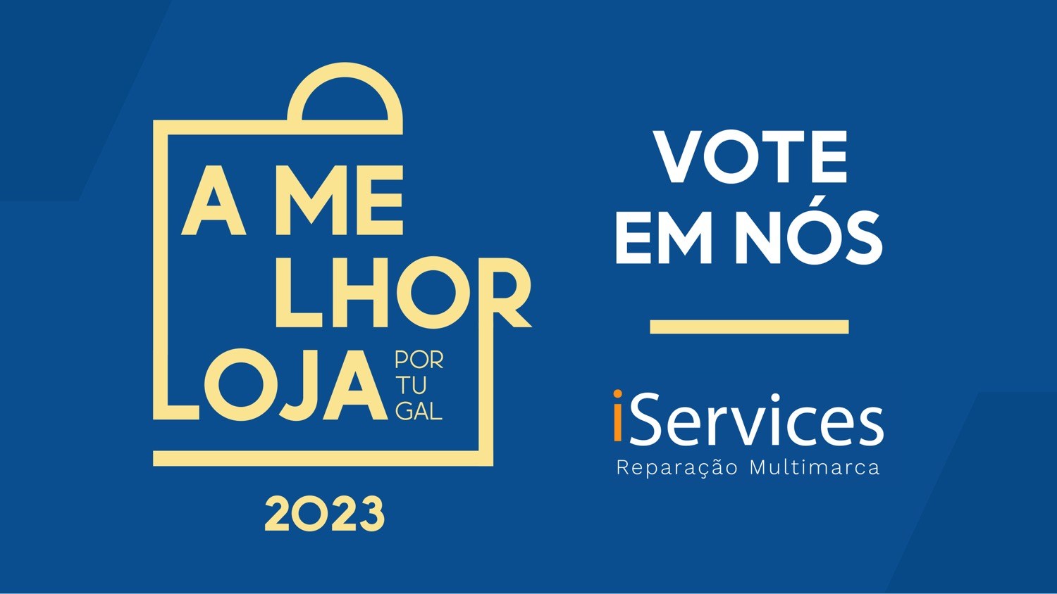 ¡Vota por iServices para la Mejor Tienda de Portugal!