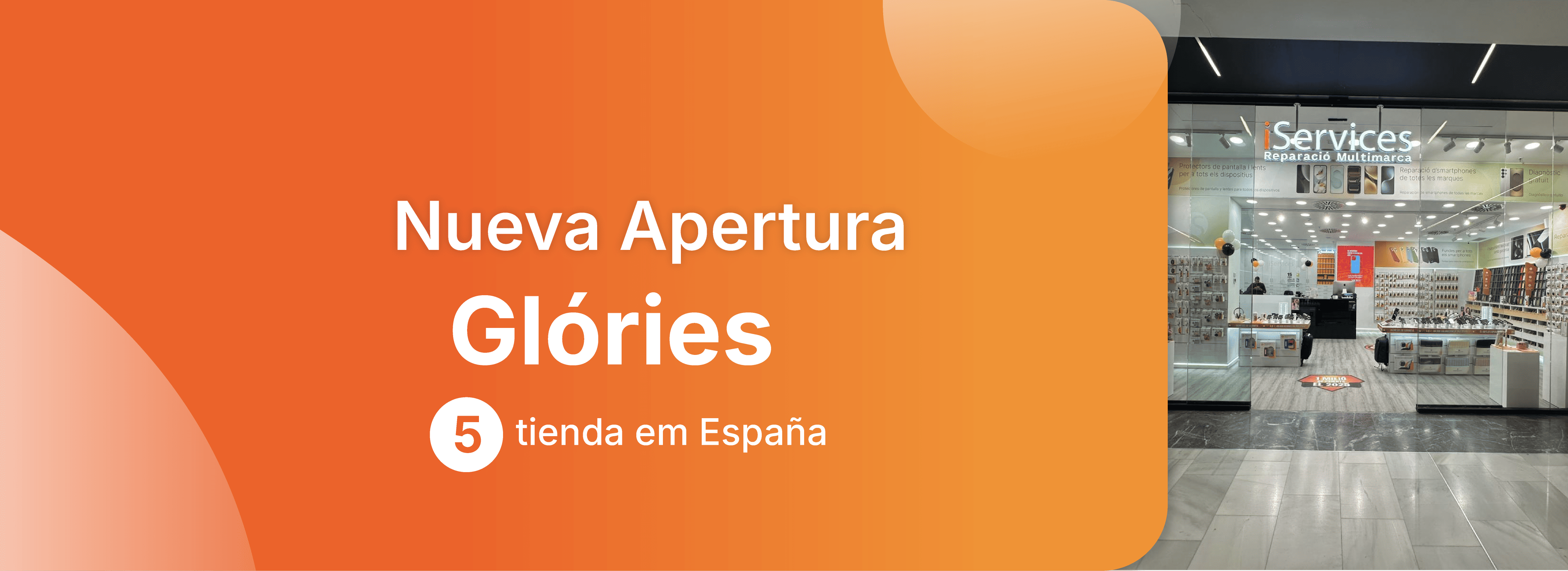 Imagen sobre iServices abre una tienda en el Centro Comercial Glòries