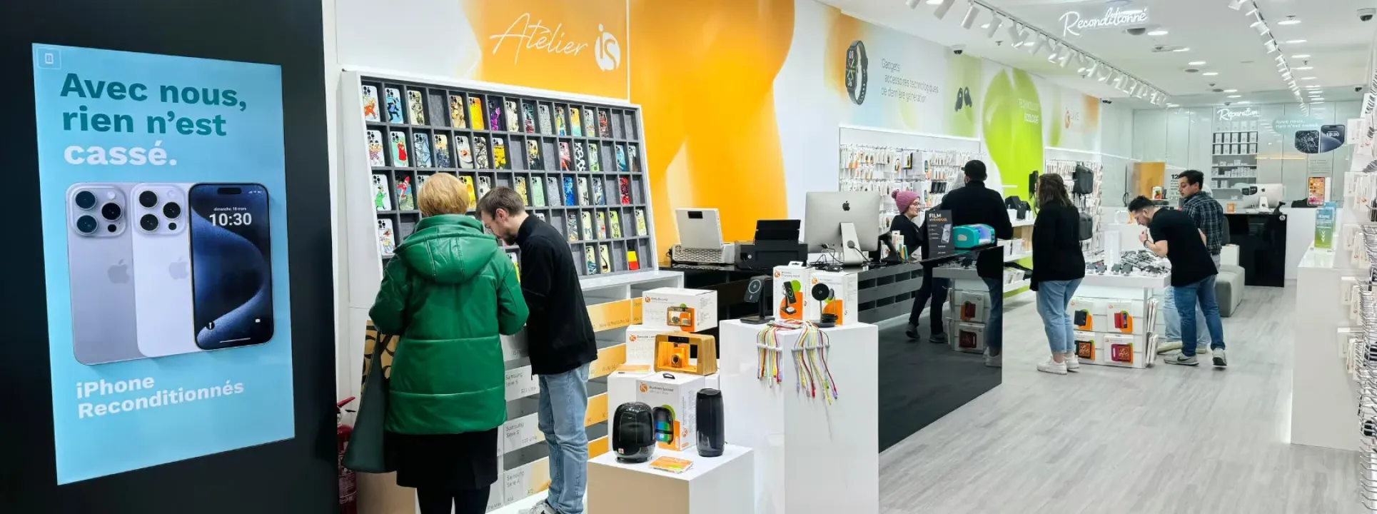 iServices abre quinta tienda en Bélgica con el Atelier iS