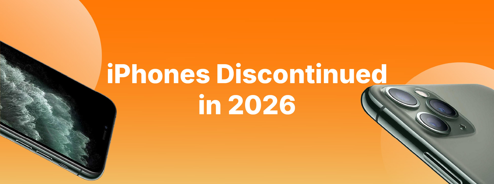 Imagem sobre Em 2026, os iPhones descontinuados são…