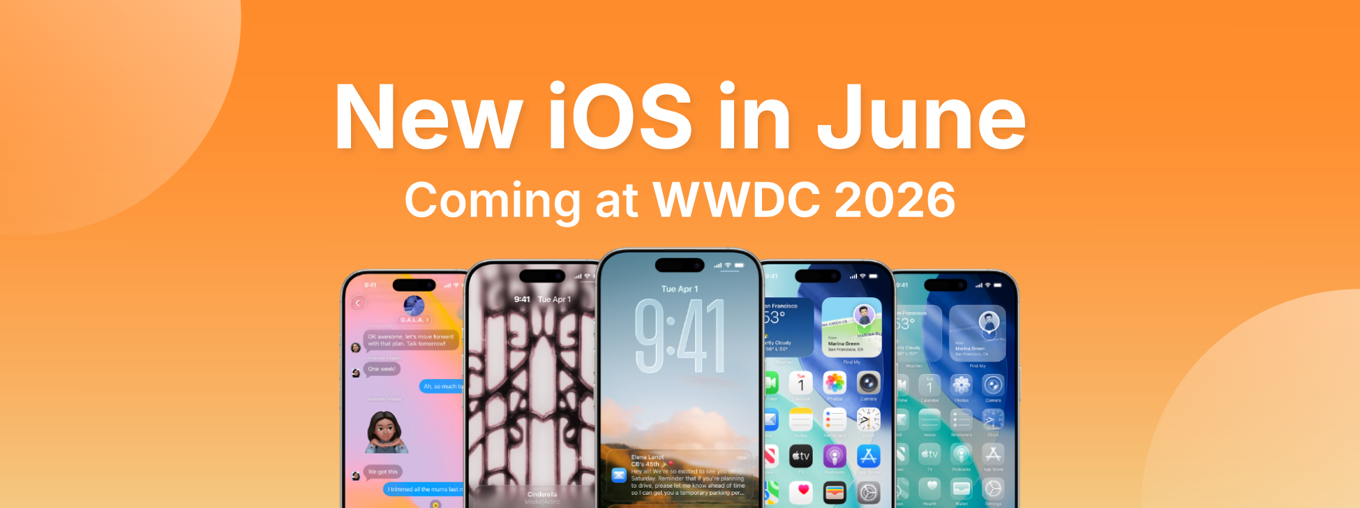 Afbeelding over iOS 27, het nieuwe besturingssysteem van de iPhone, komt eraan