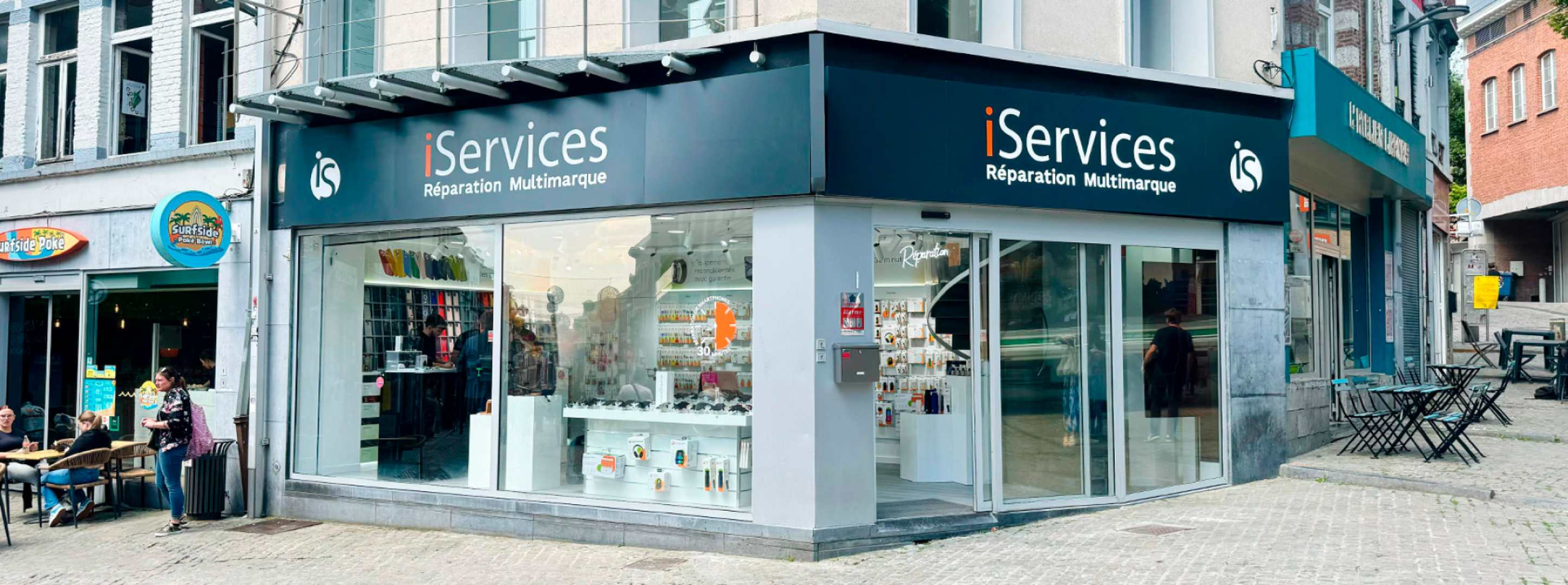 iServices ouvre un magasin à Mons