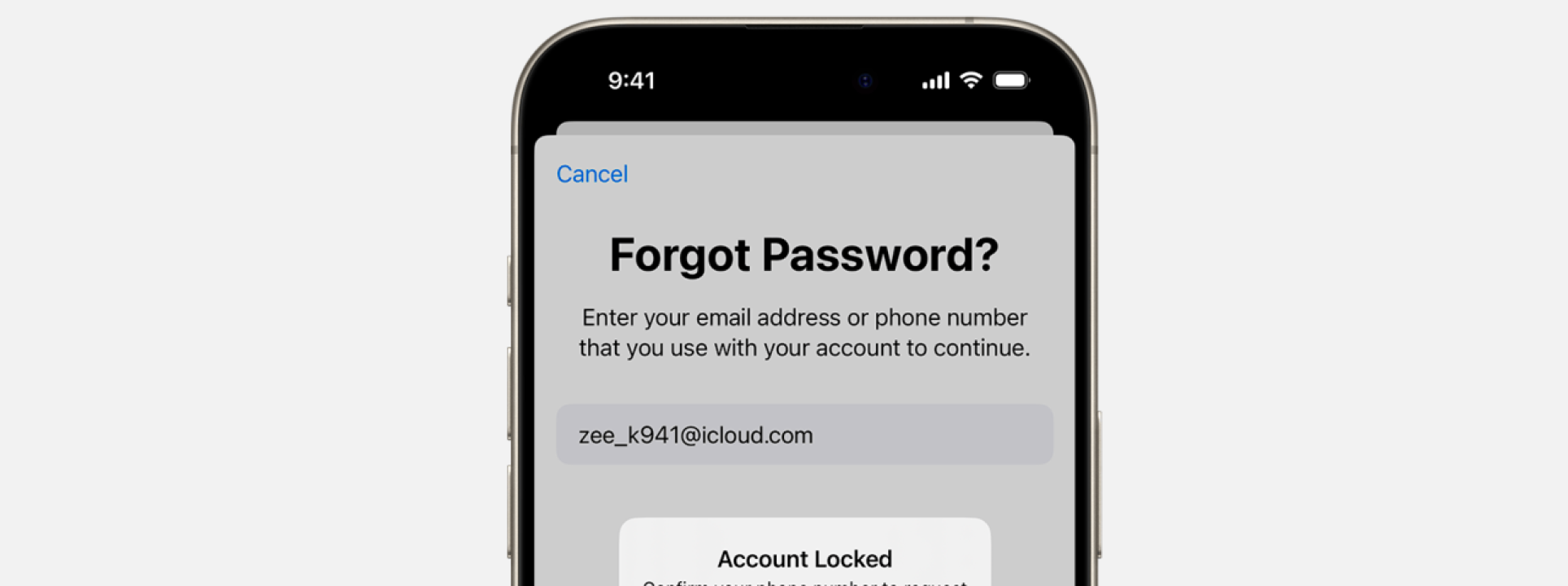 Comment récupérer le mot de passe de l'identifiant Apple