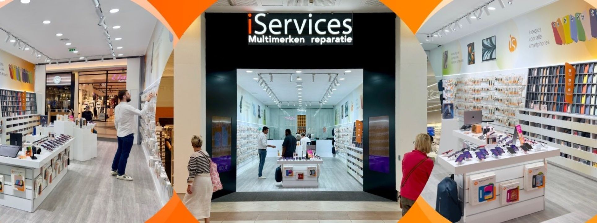 Image sur iServices ouvre un magasin au centre commercial Waasland