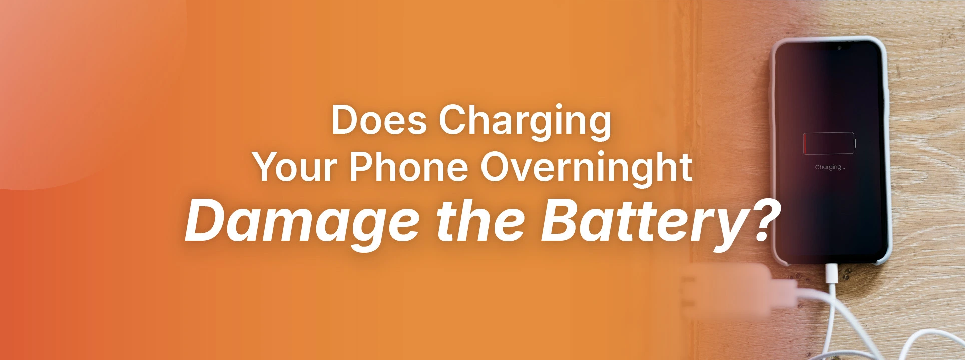 Carregar o telemóvel durante a noite estraga a bateria?