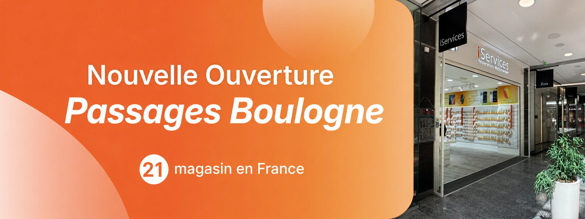 Descobre a nova loja em Les Passages Boulogne!