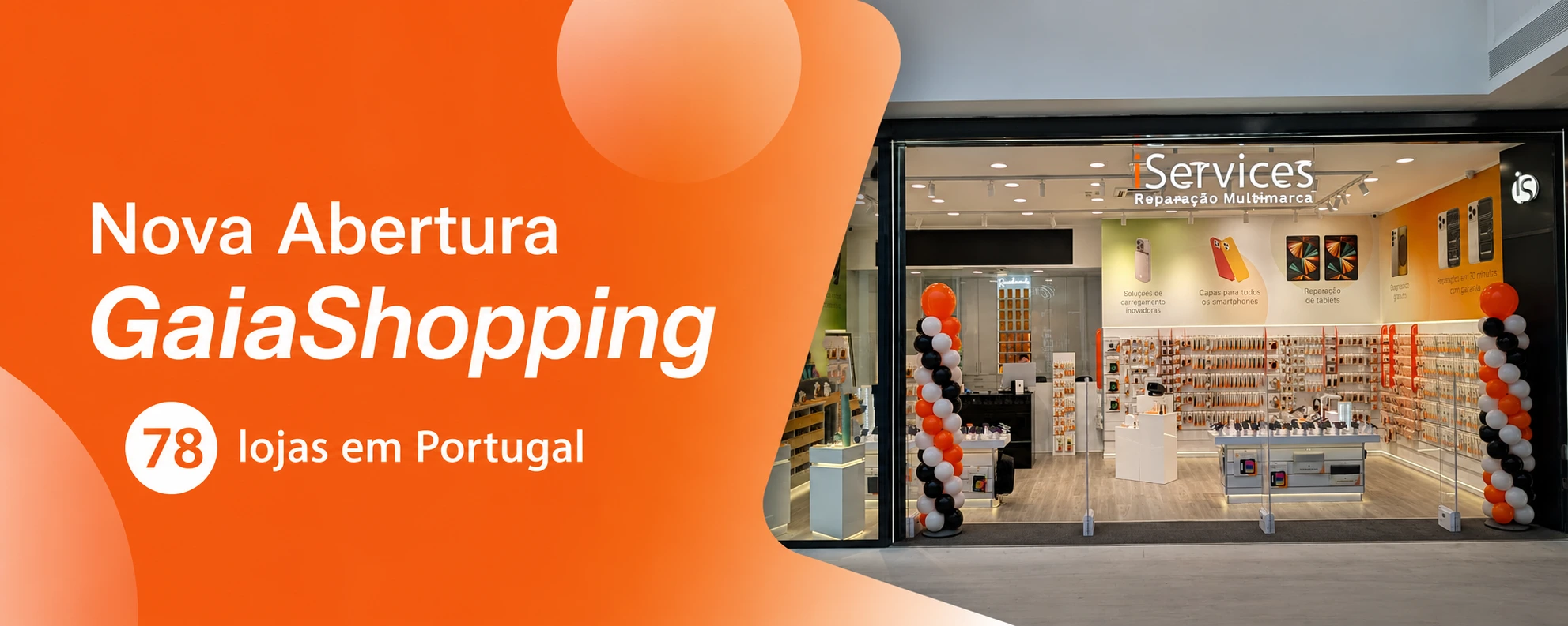 iServices abre loja no GaiaShopping