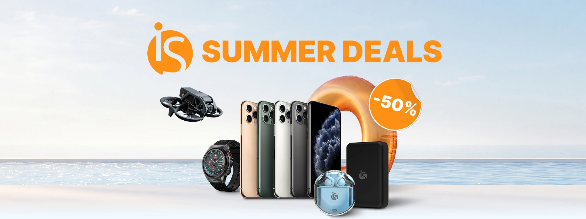 Summer Deals iServices: descontos até 50% em tecnologia