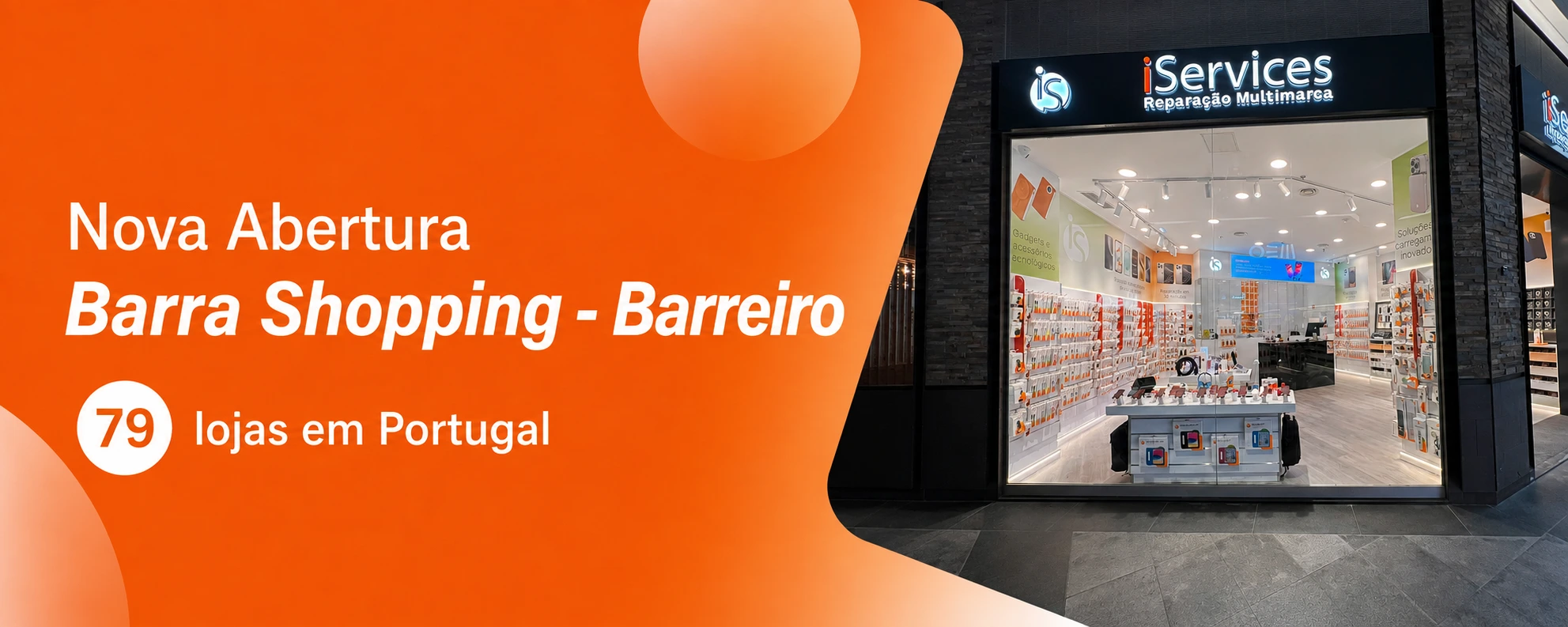 iServices abre loja no Barra Shopping, no Barreiro